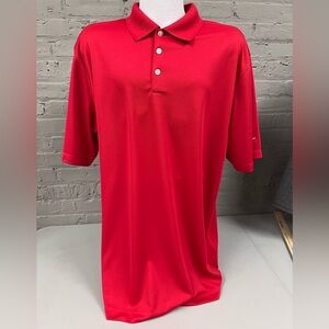 Nike Vibrant Red Men's Polo Shirt
